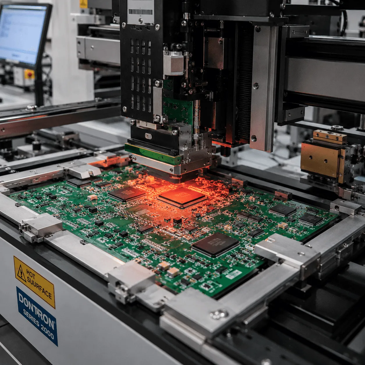 BGA Assembly with high precision inspection