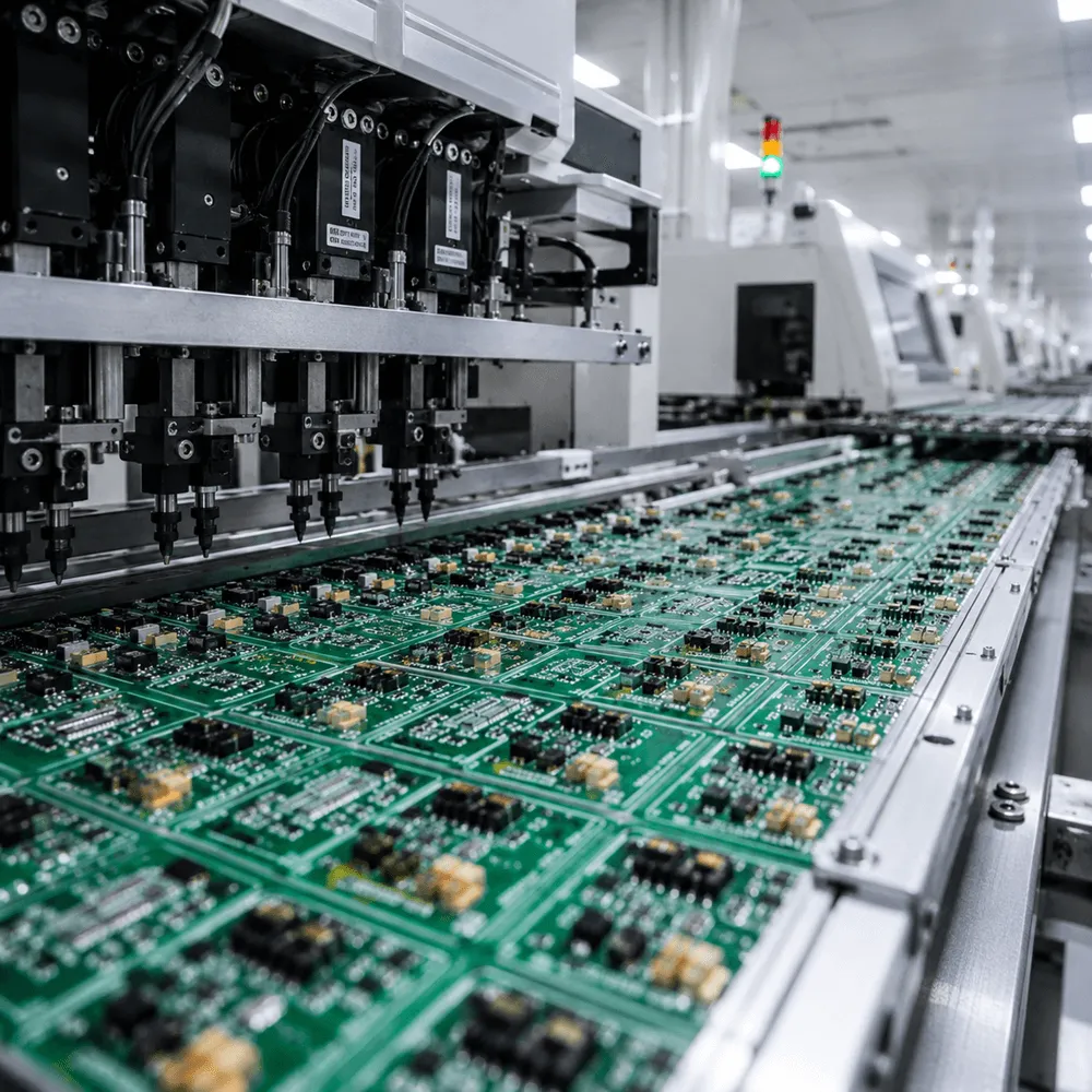 Automated High Volume PCB Assembly machines