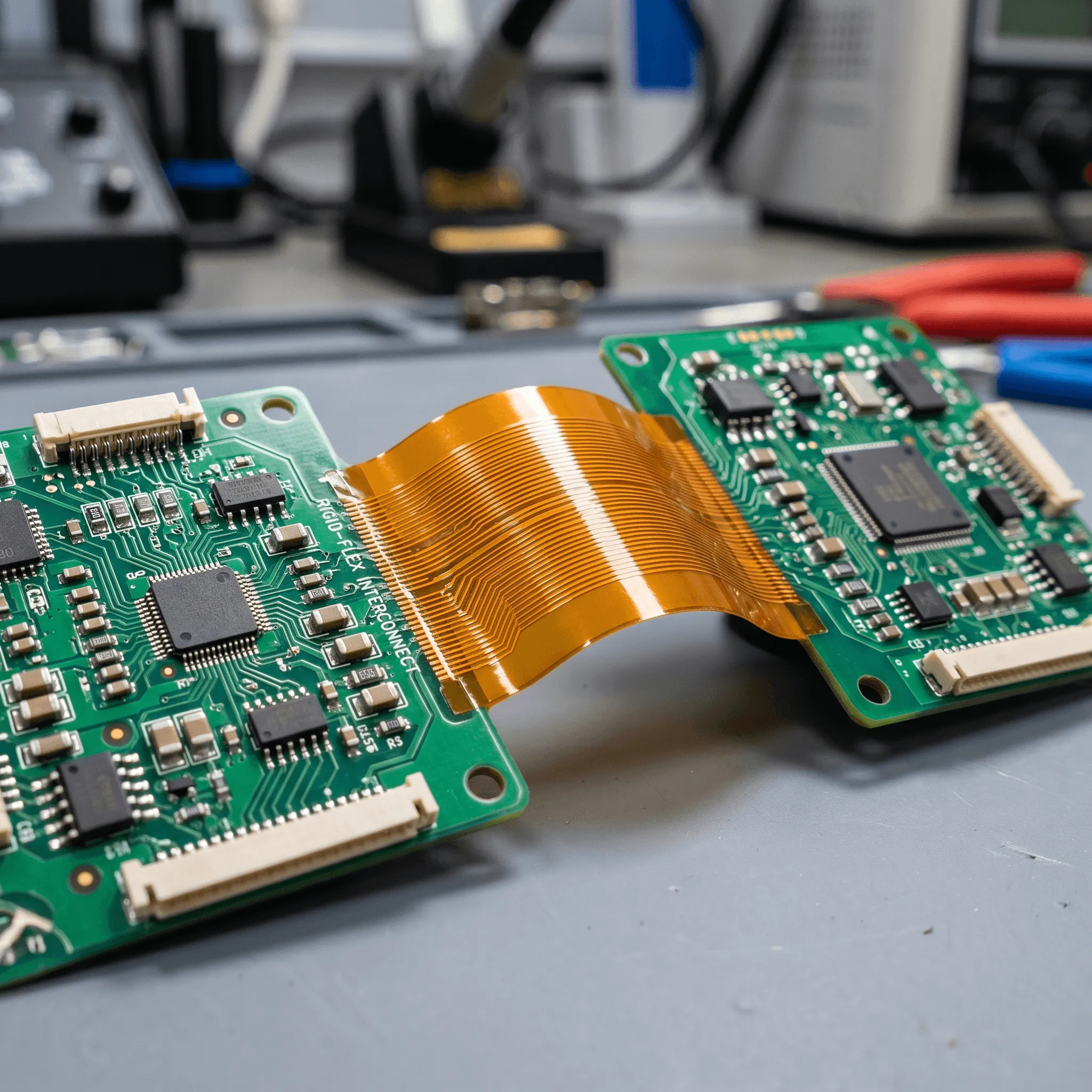 Rigid-Flex PCB Assembly Sample