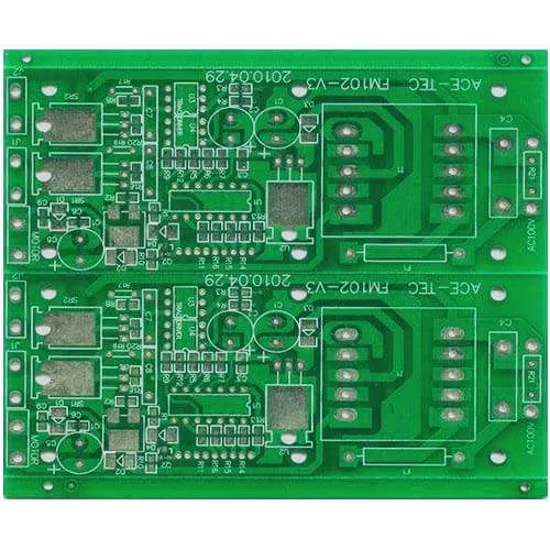 Double Layer PCB stack-up diagram